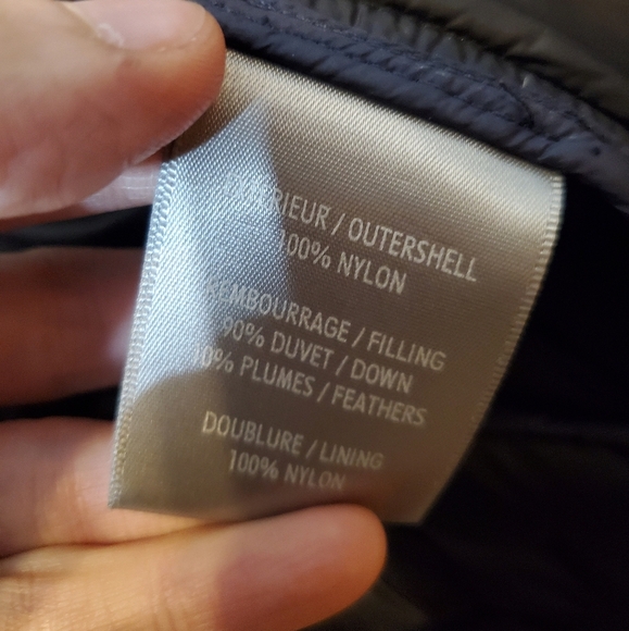 Soia & Kyo short puffer jacket / coat. Down & feather. Black. Hooded. Size S. - Picture 5 of 10